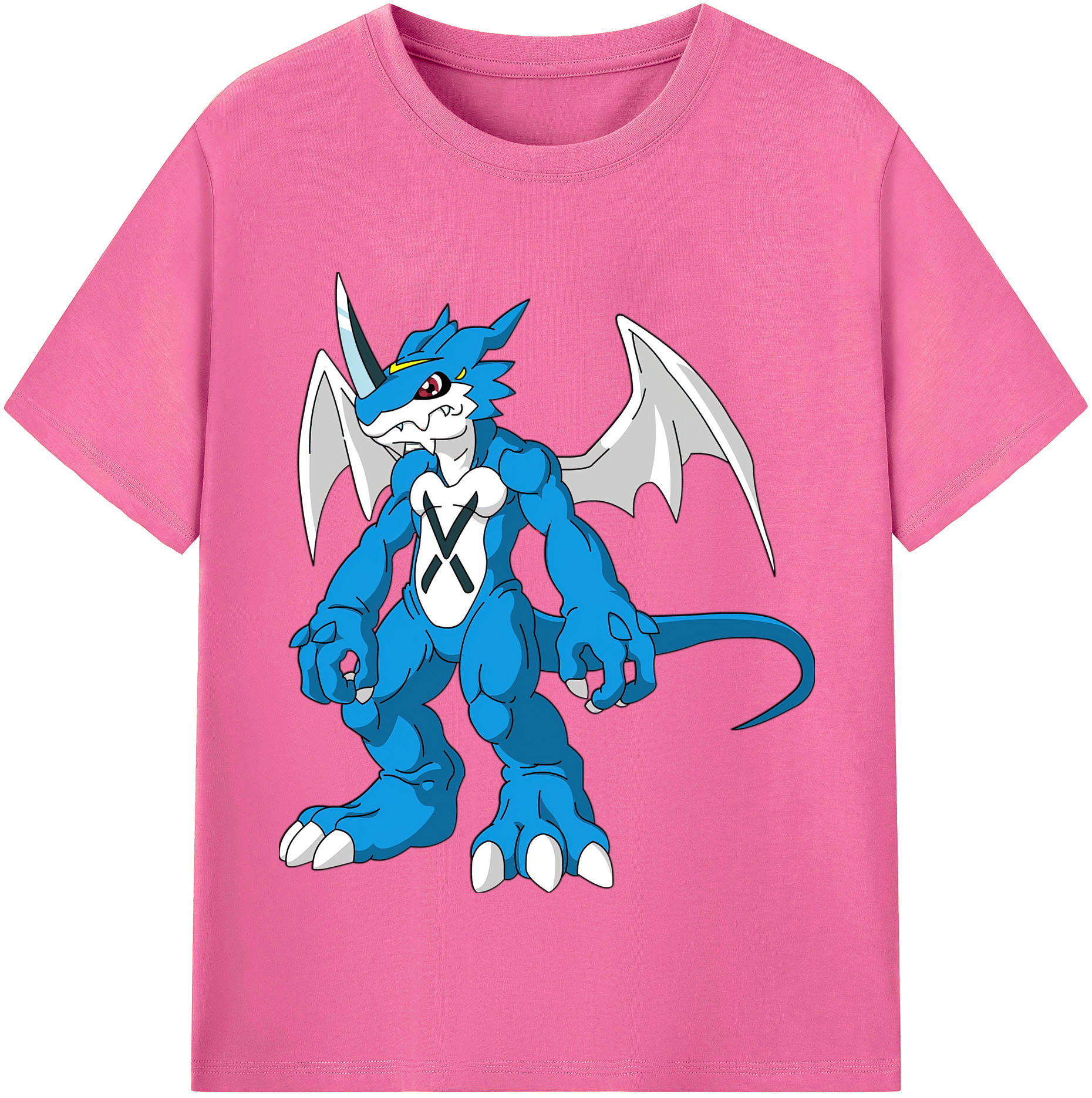 （画像用） Digimon デジタルモンスター/デジモン レディースカジュアルプリントTシャツ（綿100％）